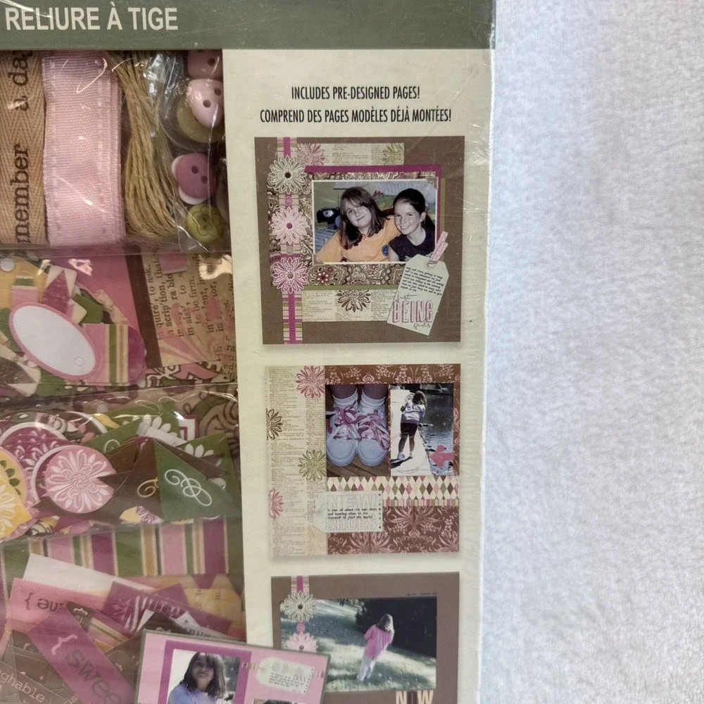 The Complete Scrapbook‎ Kit 12x12 Post Bound Album Over 1200 Pieces New